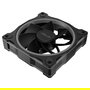 ASUS PRIME MR120 ARGB Reverse Ventilador para PC, Pack de 3, 120 mm Negro, 1600 RPM, PWM
