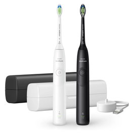 Philips Sonicare Serie 5300 HX7109/01 Duopack Blanco y Negro