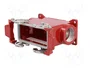 ILME Carcasa para conectores HDC tamaño 77.27 con pestillo doble