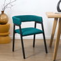 Home Deco Factory Silla Diseño Atom Azul