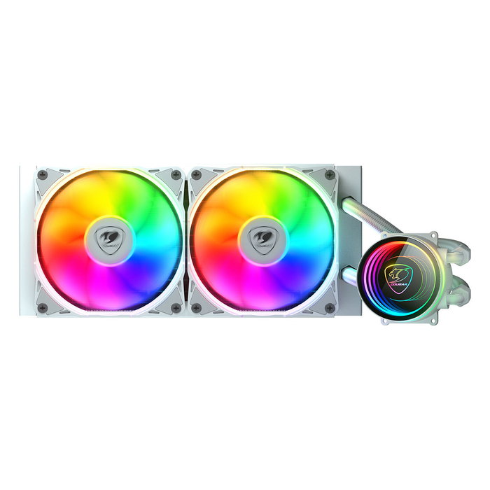 Cougar Poseidon Elite 240 ARGB Refrigeración Líquida Todo en Uno Blanca