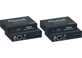 Muxlab Kit Transmisor-Receptor HDMI IR HDBaseT 4K con Alimentación PoE 70m 1080p / 40m 4K