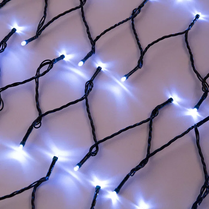 HO Guirnalda LED Exterior Blanco Frío 50M