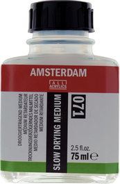 AMSTERDAM Medio Retardador de Secado Acrílico 75 ml (Set de 5)
