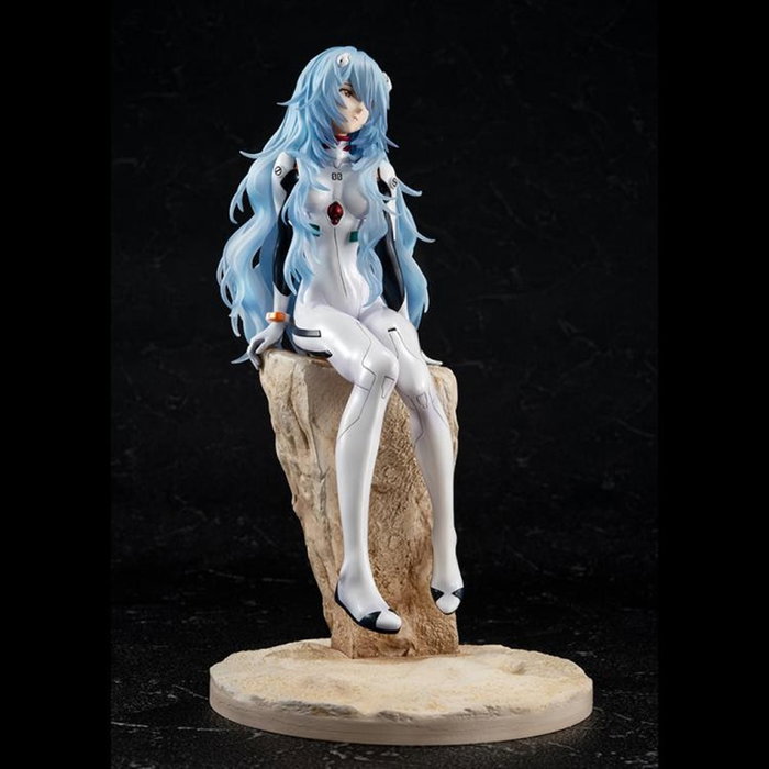 Megahouse Evangelion 3.0 Thrice Upon a Time G.E.M. Precious Rei Ayanami Figura PVC 22.5cm
