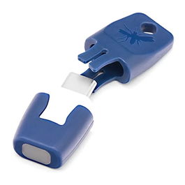 Basics Dispositivo para Picaduras de Insectos, Tratamiento por Calor sin Químicos, Formato Llavero, Conexión USB-C, App Exclusiva, Compatible con Android y Apple hasta iPhone 15