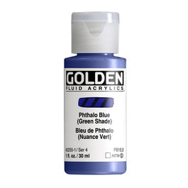 Golden Fluid Colores Acrílicos Verde Thalo Tono Azul 30 ml