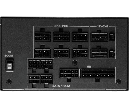 ASRock Phantom Gaming PG-1300G Fuente de Alimentación 1300W 80 Plus Gold ATX Negro 90-UXP130-GFEAAB