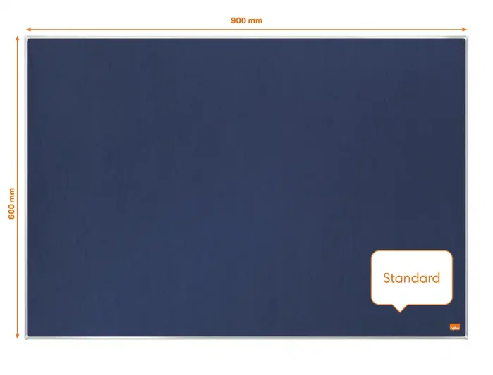 Nobo Tablero de anuncios Impression Pro fieltro azul 900x600 mm Nobo Tablero de anuncios Impression Pro fieltro azul 900x600 mm