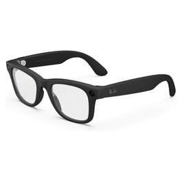 META Ray-Ban Wayfarer Generacion 2 Gafas Inteligentes con IA, Marco Negro Mate, Lente Transparente, 12 MP, 32 GB, Bluetooth 5.3, WiFi 6, Bateria 8h