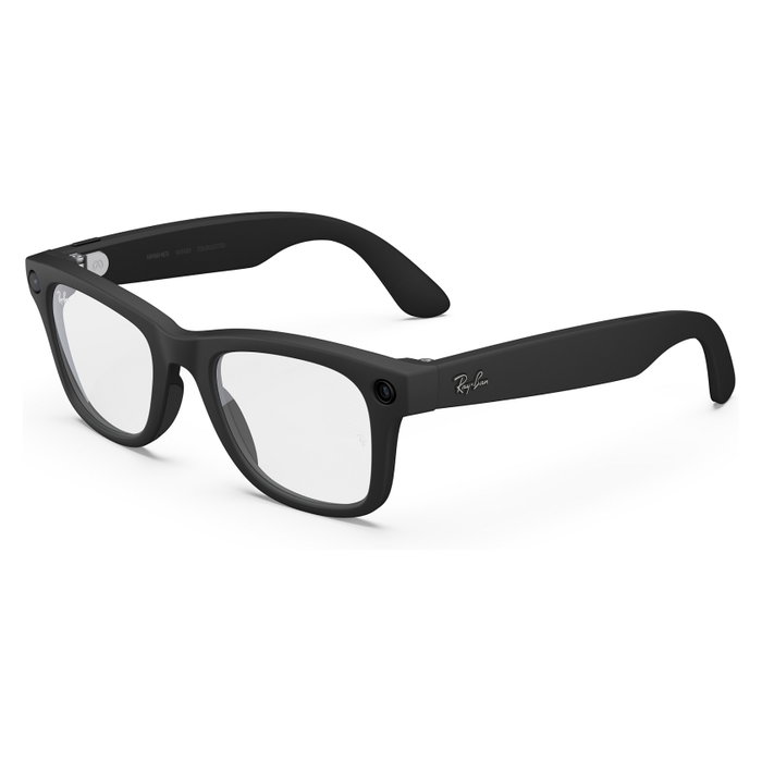 META Ray-Ban Wayfarer Generacion 2 Gafas Inteligentes con IA, Marco Negro Mate, Lente Transparente, 12 MP, 32 GB, Bluetooth 5.3, WiFi 6, Bateria 8h META Ray-Ban Wayfarer Generacion 2 Gafas Inteligentes con IA, Marco Negro Mate, Lente Transparente, 12 MP, 32 GB, Bluetooth 5.3, WiFi 6, Bateria 8h