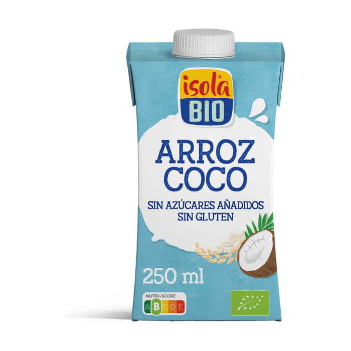ISOLA Bebida Vegetal de Arroz y Coco Bio 250 ml