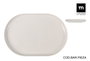 La Mediterranea Fuente Ovalada Ivory Nordic Brillo 30x20x2.5cm