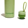 Muitomas Botella de Agua con Cordón 500 ml Verde