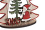 DKD Home Decor Decoración Colgante de Madera Árbol (Pack de 2)