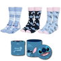 Cerdá Pack de 3 pares de calcetines Stitch Disney Talla 36-43