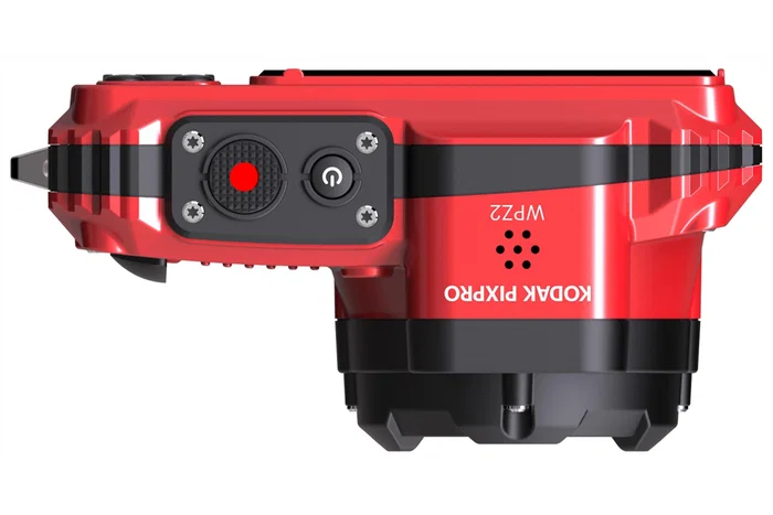 Kodak PIXPRO WPZ2 Cámara Compacta Resistente al Agua 16.76 MP, 4x Zoom Óptico, Grabación Full HD 1080p, Wi-Fi, Color Rojo