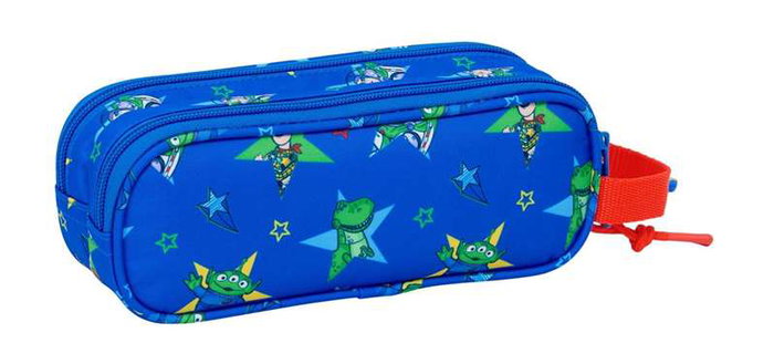 Safta Portatodo Doble Toy Story "Good Vibes" 21x8x6 cm, Recomendado 3+ Anos