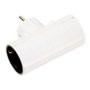 Simon Adaptador doble lateral Schuko 2p+t 16a 250v~ blanco