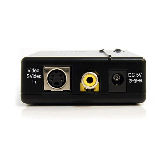 StarTech.com Adaptador Conversor de S-Video, Vídeo Compuesto y Componente RCA a VGA VID2VGATV2