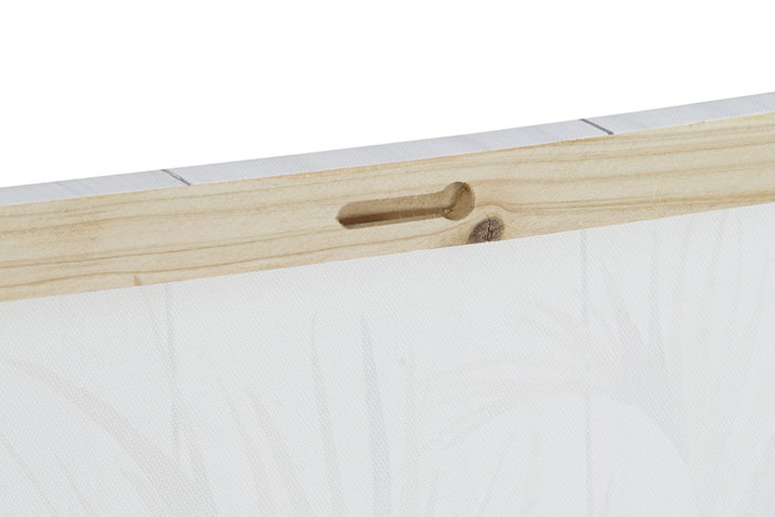 DKD Home Decor Cuadro Lienzo Pino 50x1,8x70 Jarrón Surtido de 4