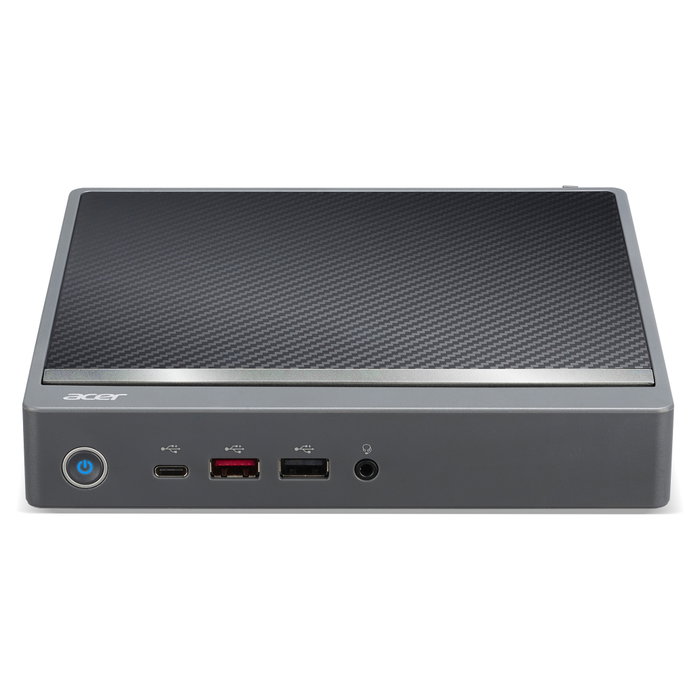 Acer Veriton Essential VN2595G Mini PC Intel Core 3 100U 8GB RAM 256GB SSD Windows 11 Pro Negro Teclado y Ratón Incluidos Acer Veriton Essential VN2595G Mini PC Intel Core 3 100U 8GB RAM 256GB SSD Windows 11 Pro Negro Teclado y Ratón Incluidos