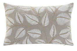 DKD Home Decor Cojín Impreso Algodón Poliéster 50x30 cm