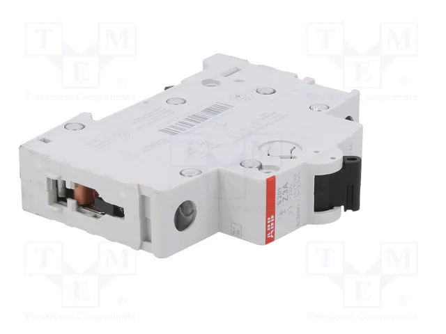 ABB S200 Interruptor magnetotérmico 3A 1 polo 6kA