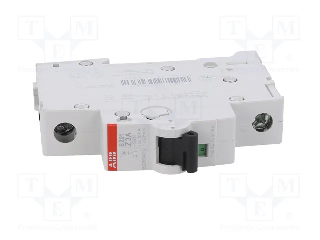 ABB S200 Interruptor magnetotérmico 3A 1 polo 6kA