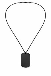 Breil TJ2875 Collar de Bisutería para Hombre en Acero Inoxidable Negro