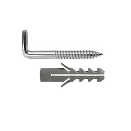 WOLFPACK LINEA PROFESIONAL Kit Sanitario Alcayata Con Taco Expansión Ø 14 x 70 mm