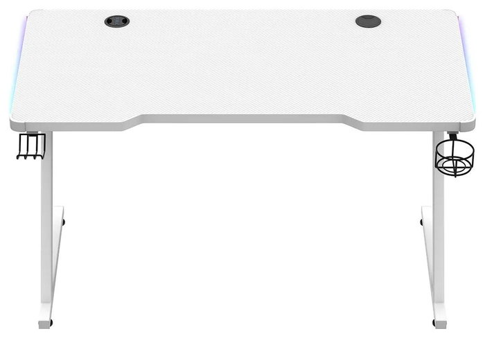 Mesa de Escritorio Gaming Huzaro HZ-Hero 2.5 White RGB Blanco 120 x 75 x 60 cm