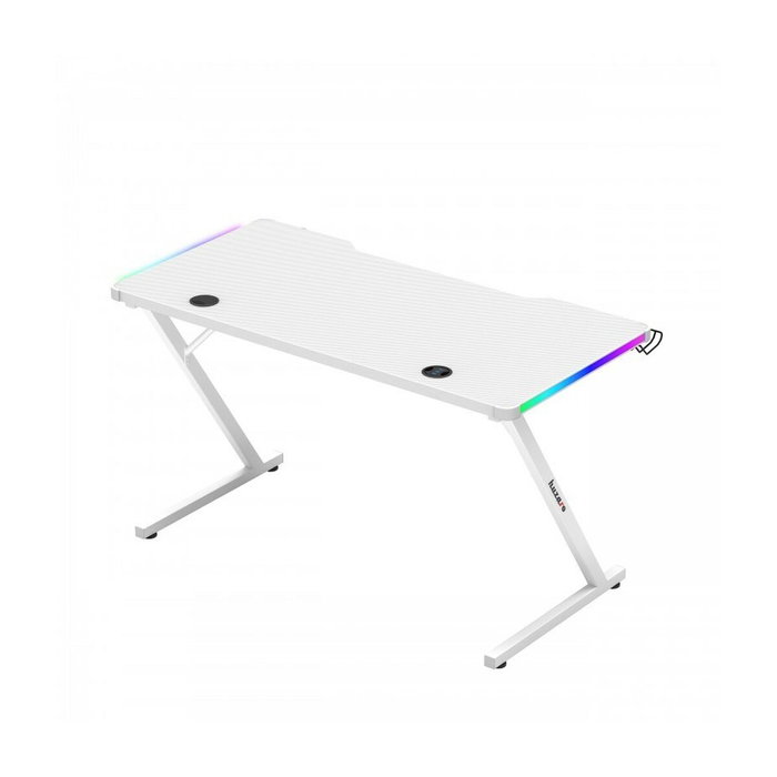 Mesa de Escritorio Gaming Huzaro HZ-Hero 2.5 White RGB Blanco 120 x 75 x 60 cm