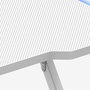 Mesa de Escritorio Gaming Huzaro HZ-Hero 2.5 White RGB Blanco 120 x 75 x 60 cm