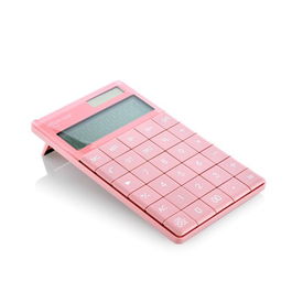Calculadora Sobremesa Office Box Plana 12 Digitos Rosa