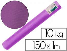 Liderpapel Papel Kraft Verjurado, Color Violeta, 65 g/m2, Ancho 1 m, Longitud 150 m, Rollo de 10 kg para Embalaje y Envíos