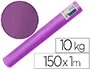 Liderpapel Papel Kraft Verjurado, Color Violeta, 65 g/m2, Ancho 1 m, Longitud 150 m, Rollo de 10 kg para Embalaje y Envíos