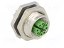LAPP Conector M12 Hembra de 8 Pines Recto para Panel