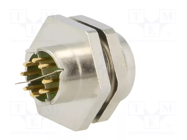 LAPP Conector M12 Hembra de 8 Pines Recto para Panel LAPP Conector M12 Hembra de 8 Pines Recto para Panel