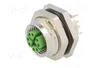 LAPP Conector M12 Hembra de 8 Pines Recto para Panel