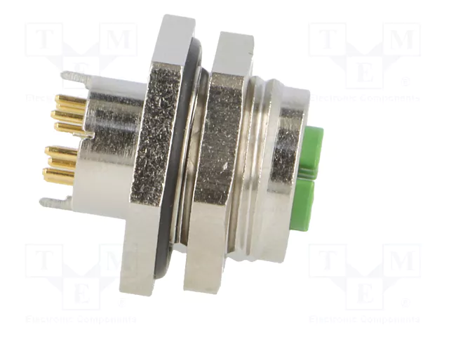 LAPP Conector M12 Hembra de 8 Pines Recto para Panel LAPP Conector M12 Hembra de 8 Pines Recto para Panel