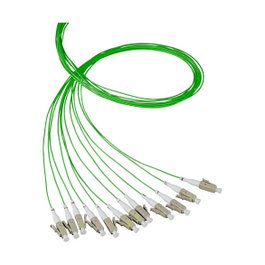EFB Elektronik Faserpigtail LC 50/125 OM4, Violeta, 2m