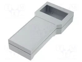BOPLA BOS910G Carcasa para dispositivo con pantalla en gris