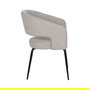 Silla Gris Tejido-Metal Contract 57 X 56 X 81 cm (Set de 2)