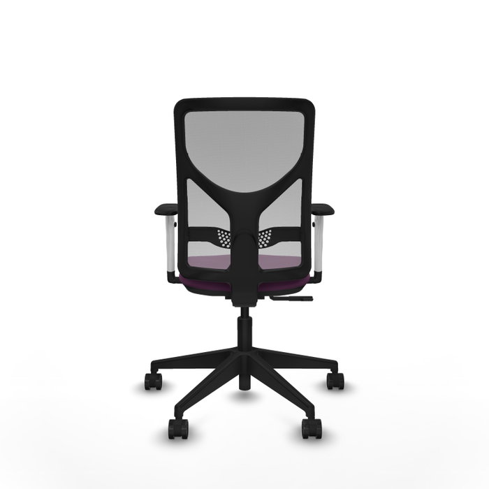 PIQUERAS Y CRESPO Silla de oficina Motilla con mecanismo Sincro, Morado y Gris PIQUERAS Y CRESPO Silla de oficina Motilla con mecanismo Sincro, Morado y Gris