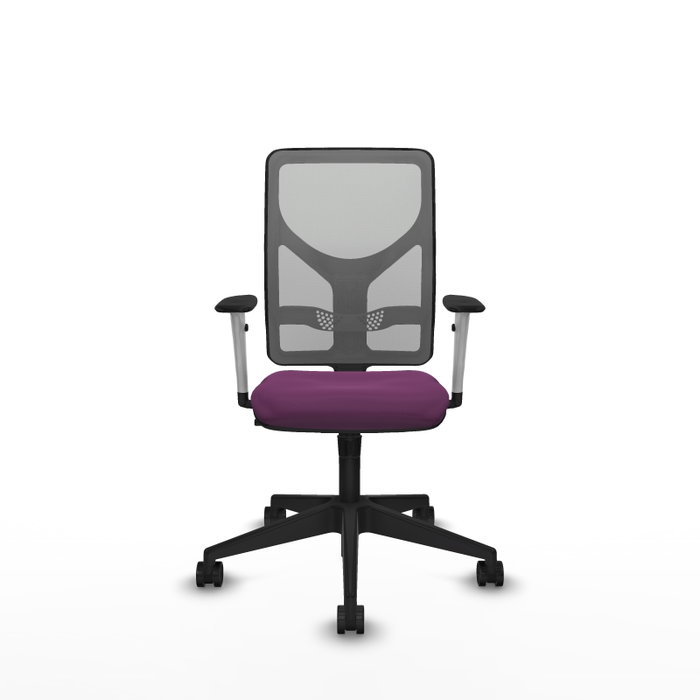 PIQUERAS Y CRESPO Silla de oficina Motilla con mecanismo Sincro, Morado y Gris PIQUERAS Y CRESPO Silla de oficina Motilla con mecanismo Sincro, Morado y Gris