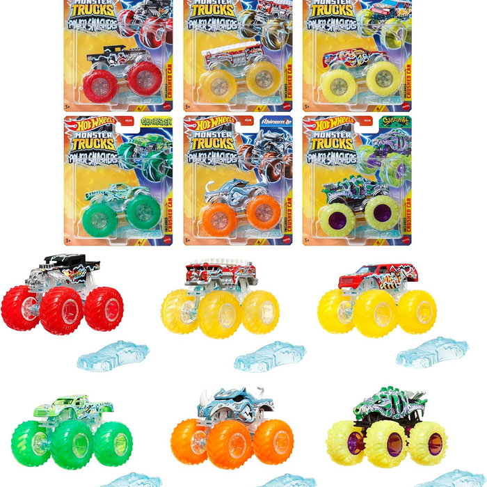 Monster Trucks Camión Power Smashers Hyj19 Mattel Monster Trucks Camión Power Smashers Hyj19 Mattel