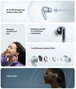 Xiaomi Redmi Buds 8 Pro Negro, Auriculares In-ear con ANC de 55 dB y Dolby Audio