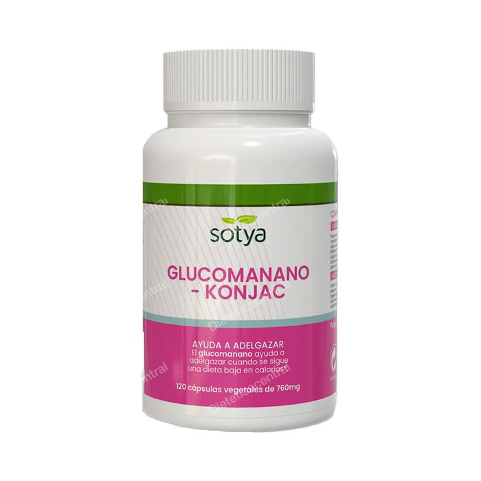 SOTYA Glucomanano - Konjac 120 cápsulas de 760mg