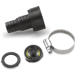 Kärcher Adaptador 1' (25.4 mm) / 3/4' (19 mm) con Válvula de Retención para Salida G1 - Conexión para Mangueras de Succión